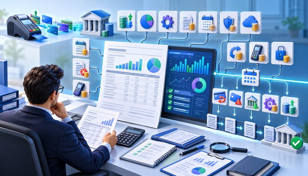 Final merchant processing statement and trailing charge audit
